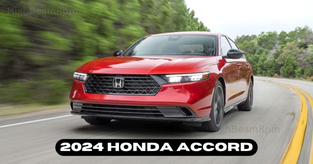 The New Honda Accord 2024